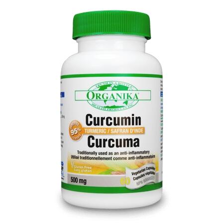 Kurkumín 500mg - silný zdroj antioxidantov 60 kapsúl