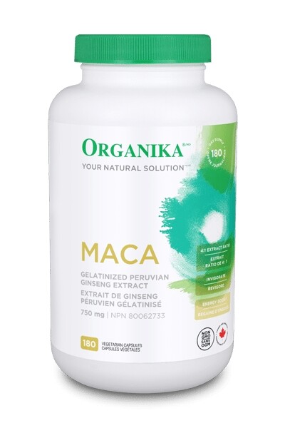 MACA - silný extrakt z kořene Maca 180 kapslí, AKCE -30% | Vegmart.cz