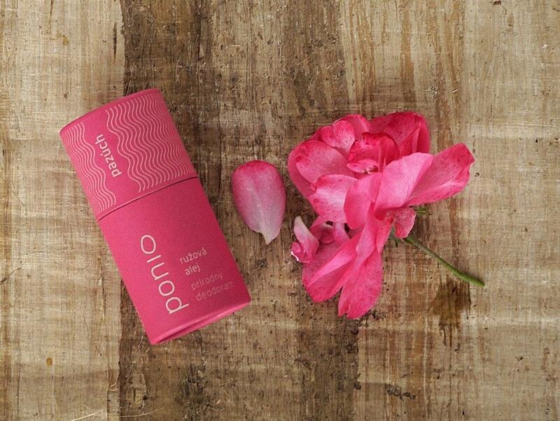 Ponio Ružová alej - prírodný deodorant 65g 3