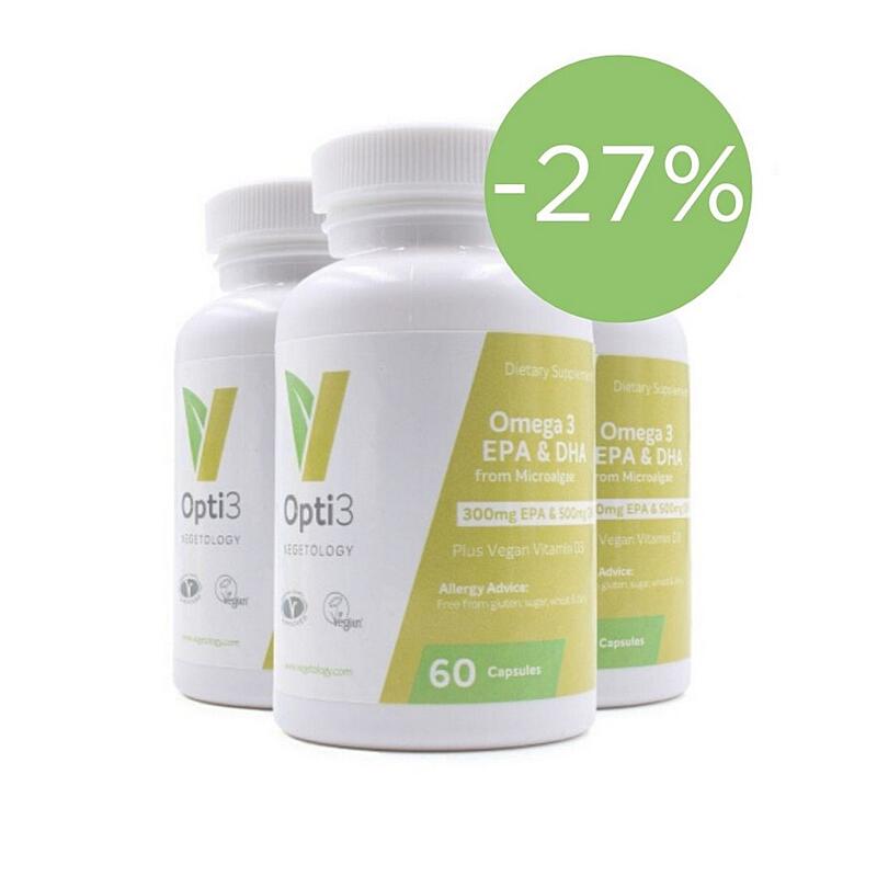 Omega 3 EPA & DHA rostlinného původu AKCE 21 Vegmart.sk