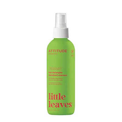ATTITUDE Little Leaves – Sprej na ľahké rozčesávanie detských vláskov (melón a kokos), 240 ml 