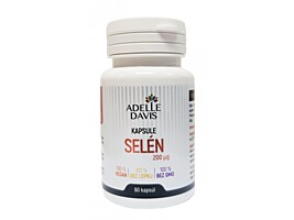 Adelle Davis Selén, 200 mcg, 60 kapsúl
