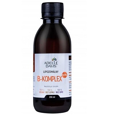 Adelle Davis lipozomálny B-komplex Forte, 200 ml 