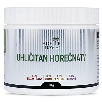 Adelle Davis magnesium (uhličitan hořečnatý) v prášku, 80 g