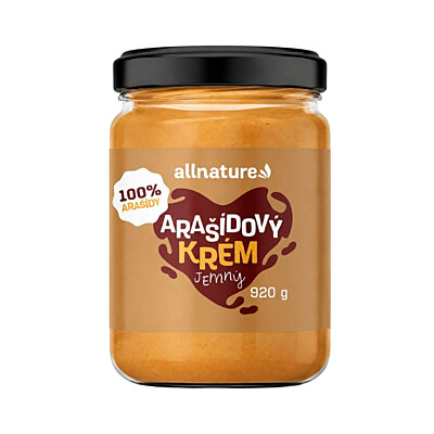 Allnature Jemný arašídový krém