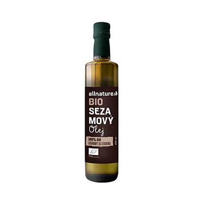 Allnature Sezamový olej BIO, 250 ml