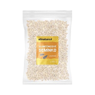 Allnature Lúpané slnečnicové semienka, 1000 g