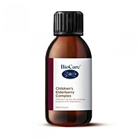 Biocare Children's Elderberry Complex, dětský sirup z černého bezu, komplex na imunitu, 150 ml