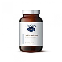 BioCare Calcium Citrate (citrát vápenatý), 90 kapsúl