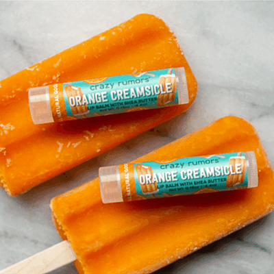 Crazy Rumors balzam na pery Orange Creamsicle, 4,2 g