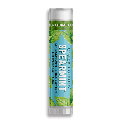 Crazy Rumors balzam na pery Spearmint, 4,2 g