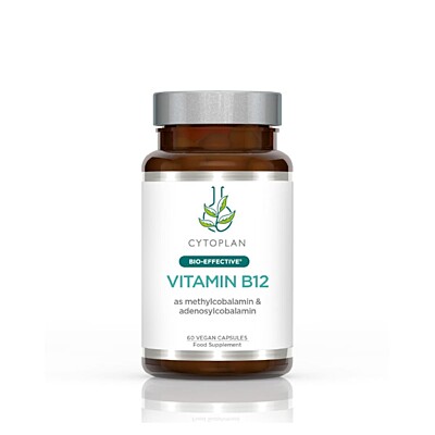 Cytoplan Vitamín B12 1000 µg – Bioaktívny, 60 kapsúl