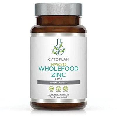 Cytoplan Wholefood Zinc - Zinok z rastlinného zdroja, 60 vegan kapsúl
