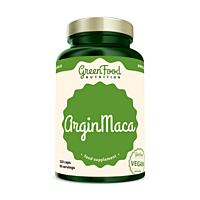GreenFood Nutrition ArginMaca – Arginin a Maca peruánská, 120 vegan kapslí
