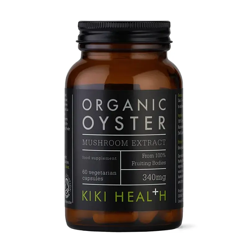 KIKI Health Extrakt z Hlívy ústřičné 340 mg – BIO, 60 kapslí