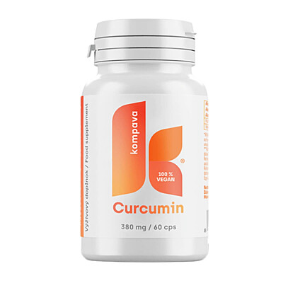 Kompava Curcumin + BioPerine®, 60 kapsúl