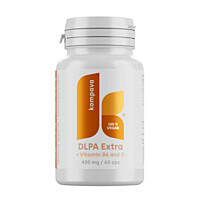 Kompava DLPA extra + vitamín B6 & C, 60 kapslí