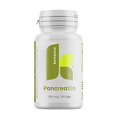 Kompava Pancreatin, 80 kapsúl