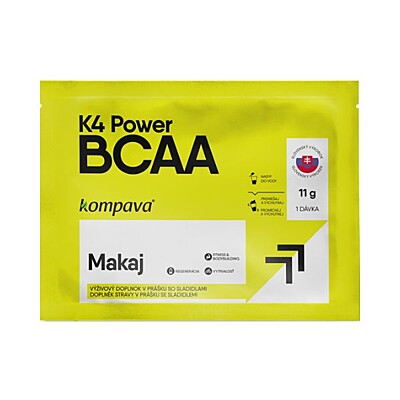 K4 Power BCAA 4:1:1 instantné, 11 g
