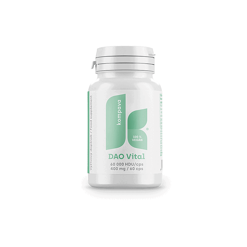 Kompava DAO Vital, 60 kapsúl