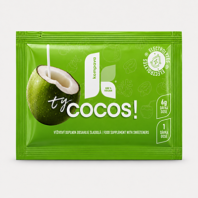 Kompava ty COCOS!  (ananás-limetka), 6 g