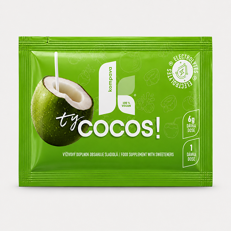 Kompava ty COCOS!  (ananás-limetka), 6 g