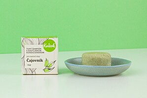 Kvítok Tuhý Šampon s Kondicionérem - Čajovník (pro MASTNÉ vlasy)