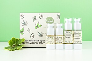 Kvítok Čistící Balíček Péči o MASTNOU / PROBLEMATICKOU Pleť,