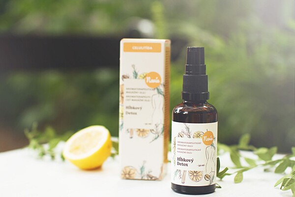 Kvítok anticelulitidní Masážní Olej - Hloubkový Detox, 50 ml