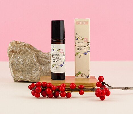 Kvítok Očné Sérum s Ginkgom a Q10 - Nočné, 10 ml