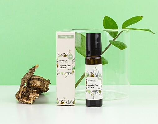 Kvítok Vyvažujúce Nočné Sérum pre mastnú / Pleť, 10 ml