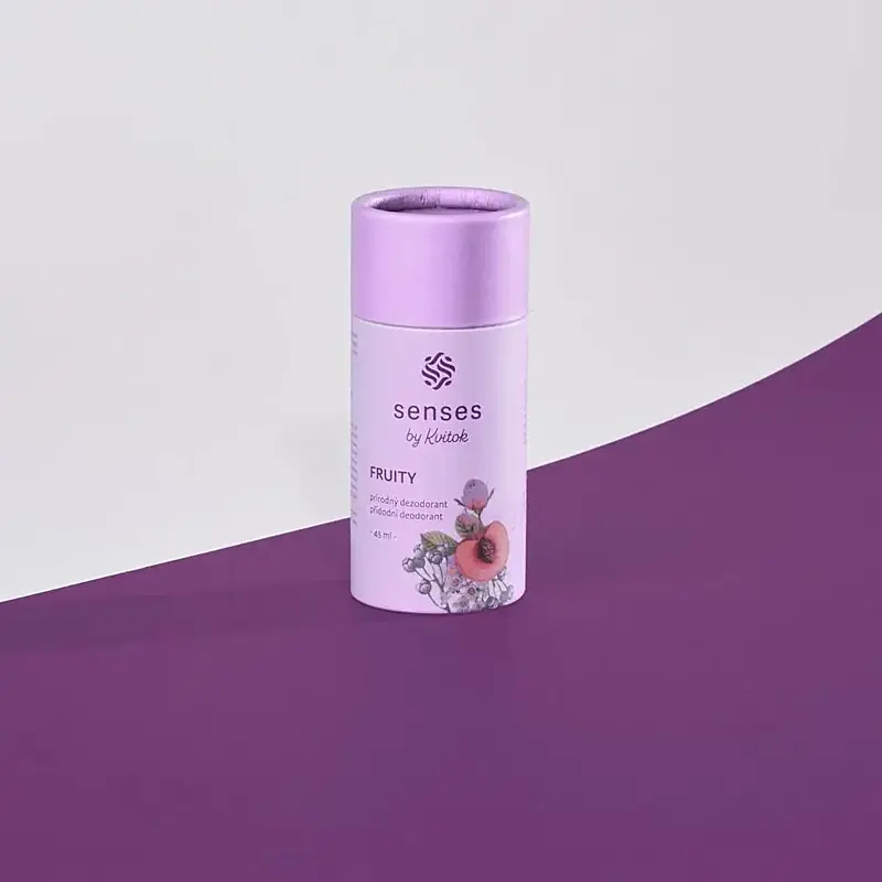 Kvítok Tuhý Dezodorant SENSES - Fruity, 45 ml