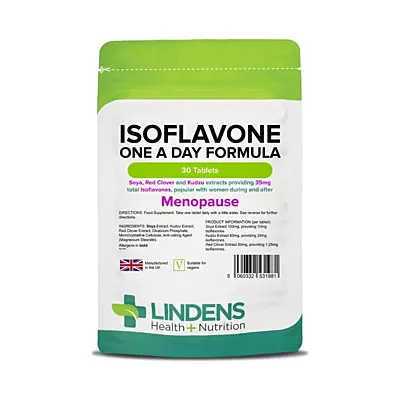 LINDENS Health + Nutrition Sójové izoflavóny 35 mg, 30 tabliet