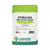 LINDENS Health + Nutrition Spirulina 500 mg, 90 tablet