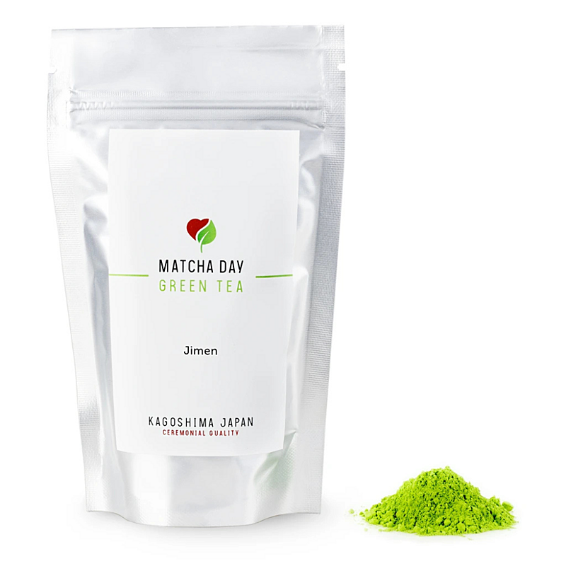 Matcha Day –  Matcha čaj Jimen (vysoká kvalita), 100 g ALU sáčok