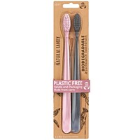 NFco. BIO zubné kefky DUO bez plastu, 2 ks v balení