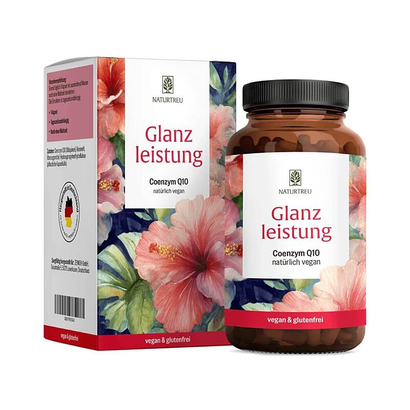 Naturtreu Brilantný výkon Koenzým Q10 200 mg, 90 kapsúl