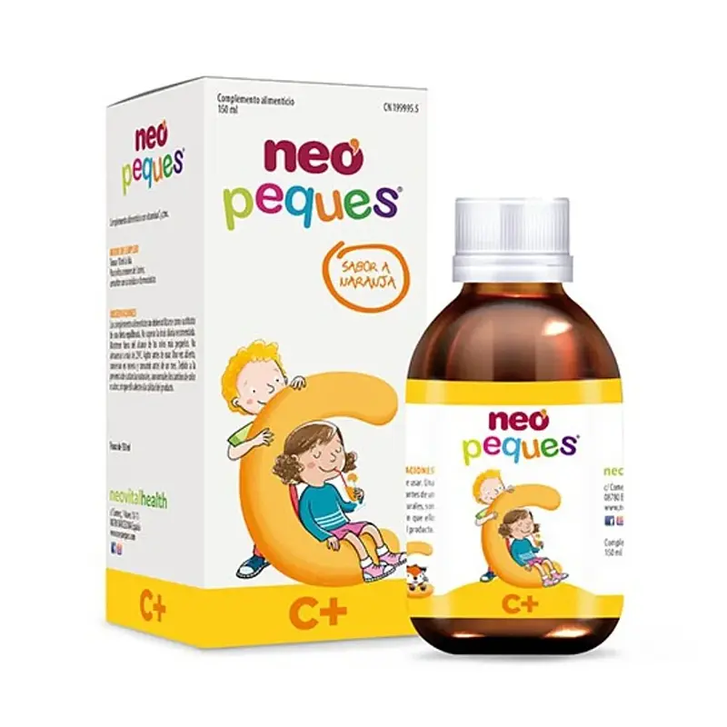Neo Peques C+ Prírodný sirup pre deti so zinkom a vitamínom C, 150 ml