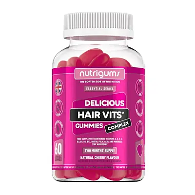 Nutrigums Hair Vitamin Complex (Žvýkací vitamíny na vlasy), 60 ks