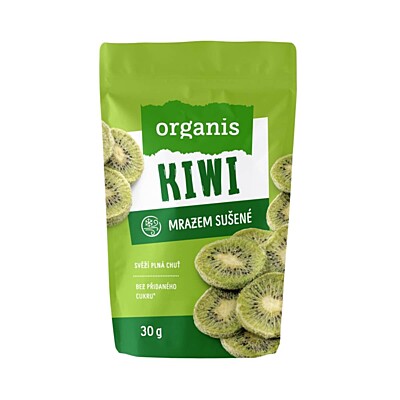 Organis Kiwi sušené mrazom, 30 g