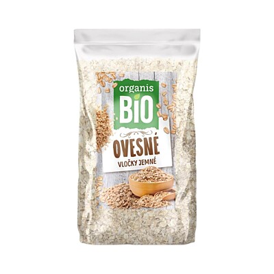 Organis Jemné ovsené vločky BIO, 500 g