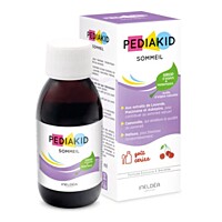 Pediakid Klidný spánek – přírodní sirup pro děti s heřmánkem, levandulí a magnesiem (třešňová příchuť), 125 ml