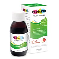 Pediakid Trávení – přírodní sirup pro děti s extraktem z artyčoky, fíků a sušených švestek (jablečná příchuť), 125 ml