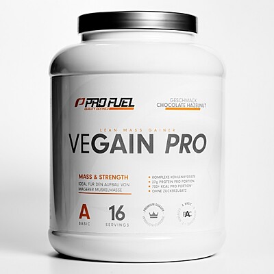 ProFuel VEGAIN PRO Gainer Čokoláda a Lieskový oriešok, 2200 g