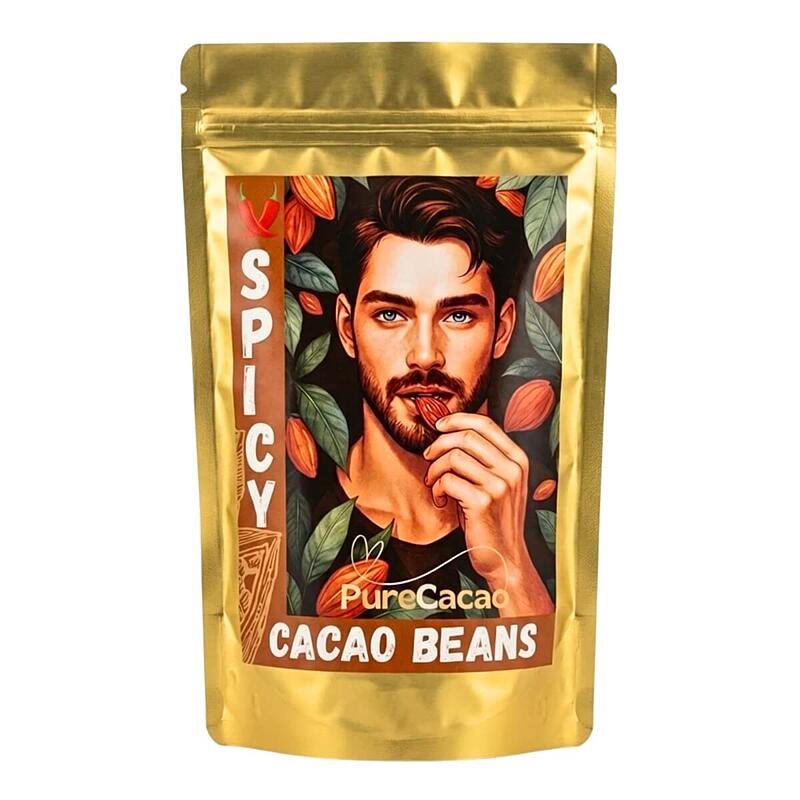 Pure Cacao Sladké kakaové bôby (chilli), 100 g