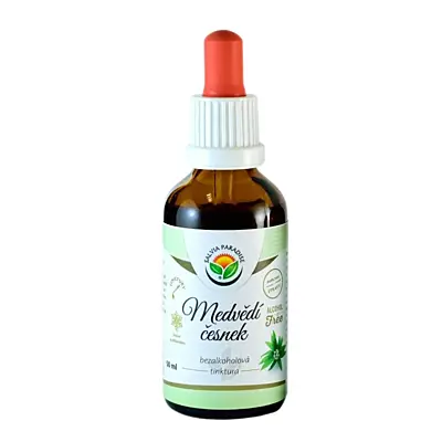 Salvia Paradise Medvědí česnek lyofilizovaný tinktura bez alkoholu, 50 ml