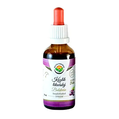 Salvia Paradise Valeriána lekárska tinktúra bez alkoholu, 50 ml