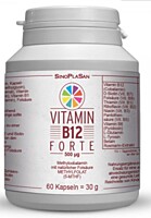 Vitamin B12 FORTE 500 μg Methylcobalamin, 60 kapsli
