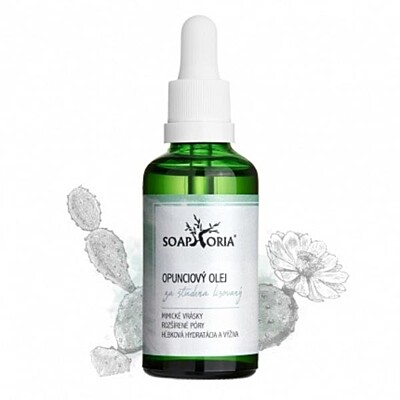 Soaphoria BIO 100% Opunciový olej na pleť - za studena lisovaný, 50 ml
