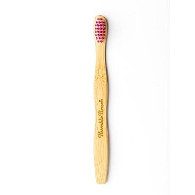 The Humble Brush Kefka pre deti ultrasoft - ružová, 1 ks